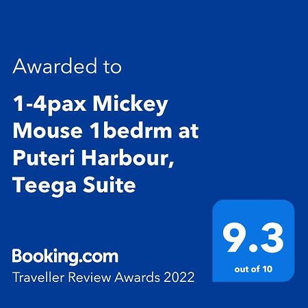 1-4Pax Mickey Mouse 1Bedrm At Puteri Harbour, Teega Suite Nusajaya  Exterior foto